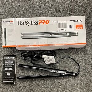 BaBylissPRO Porcelain Flat Iron Hair Straightener